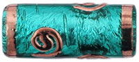 Grecian Spiral Cylinders 22/9mm : Emerald