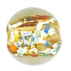 Multi-colored Foil Rounds : Topaz