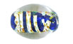 Multi-colored Foil Ovals : Cobalt