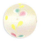 Matte Round 12mm: Crystal