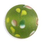 Matte Round 12mm : Olivine