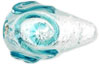 Silver Foil Drops 20/12mm: Aquamarine