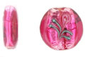 Oval Flower Silver Foil 12/10mm: Rosaline