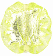 Ruffled Silver Foil Leaves 20/20mm: Jonquil