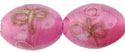 Aventurine Flower Bead 12/8mm - Oval : Rosaline