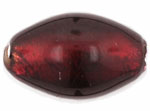 Silver Foil Oval Tubes 13/8mm : Wine