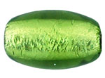 Silver Foil Oval Tubes 13/8mm: Olivine