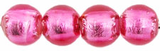 Silver Foil Rounds 6mm : Rosaline