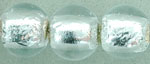 Silver Foil Rounds 7mm : Crystal