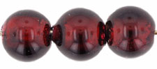 Silver Foil Rounds 8mm : Wine