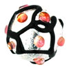 Bumpy Silver Foil Round 10mm: Topaz/Pink