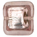 Bubble Cubes 14mm : Med Amethyst