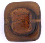 Large Bubble Cube 18mm : Smoky Topaz