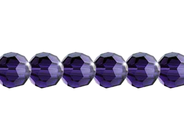 Preciosa : MC Bead Reg.Cut 19-602 Round 3mm - Tanzanite (40pcs)