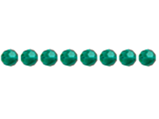 Preciosa : MC Bead Reg.Cut 19-602 Round 4mm - Emerald (40pcs)