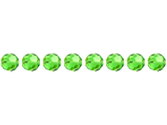 Preciosa : MC Bead Reg.Cut 19-602 Round 4mm - Peridot (40pcs)