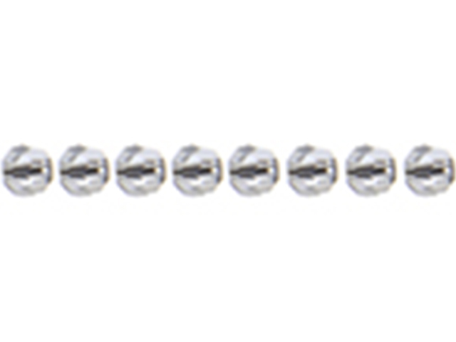 Preciosa : MC Bead Reg.Cut 19-602 Round 4mm - Argent Flare (40pcs)