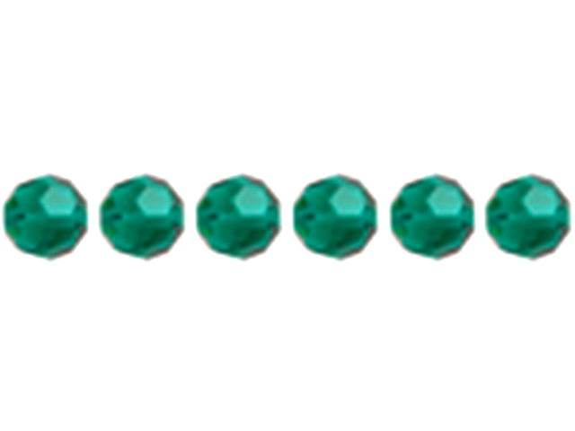 Preciosa : MC Bead Reg.Cut 19-602 Round 5mm - Emerald (32pcs)