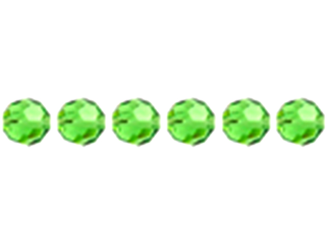 Preciosa : MC Bead Reg.Cut 19-602 Round 5mm - Peridot (32pcs)