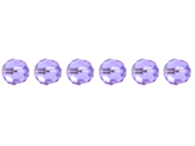 Preciosa : MC Bead Reg.Cut 19-602 Round 5mm - Violet (32pcs)