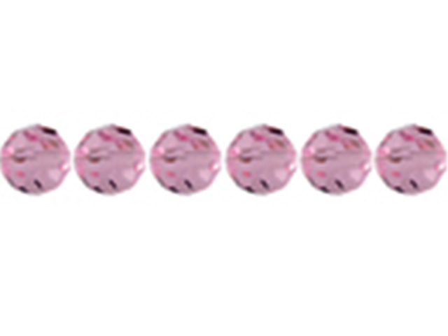 Preciosa : MC Bead Reg.Cut 19-602 Round 5mm - Pink Sapphire (32pcs)