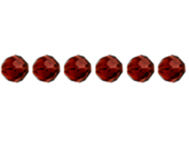 Preciosa : MC Bead Reg.Cut 19-602 Round 5mm - Light Burgundy (32pcs)