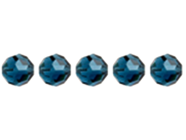 Preciosa : MC Bead Reg.Cut 19-602 Round 6mm - Montana (36pcs)