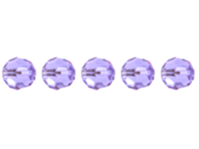 Preciosa : MC Bead Reg.Cut 19-602 Round 6mm - Violet (36pcs)