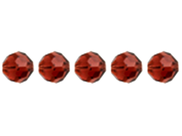 Preciosa : MC Bead Reg.Cut 19-602 Round 6mm - Light Burgundy (36pcs)