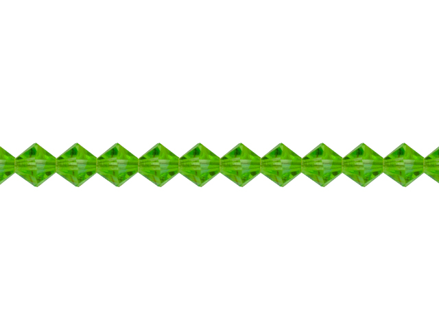 Preciosa : MC Bead 69-302 Rondell 3mm - Peridot (90pcs)