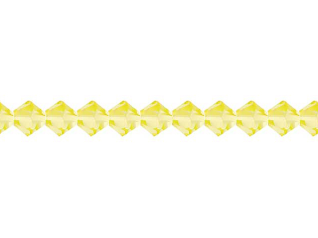 Preciosa : MC Bead 69-302 Rondell 4mm - Jonquil (40pcs)