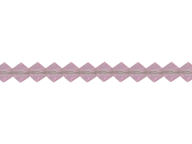Preciosa : MC Bead 69-302 Rondell 4mm - Pink Sapphire (40pcs)
