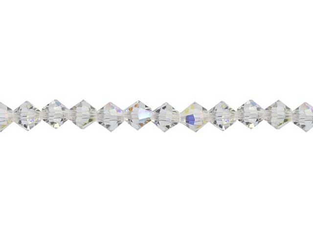 Preciosa : MC Bead 69-302 Rondell 5mm - Crystal AB (32pcs)