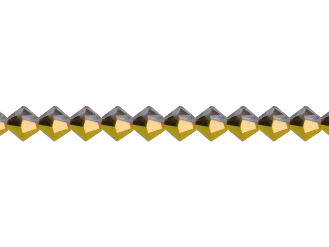 Preciosa : MC Bead 69-302 Rondell 5mm - Aurum (32pcs)