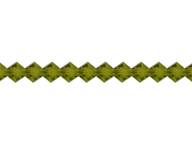 Preciosa : MC Bead 69-302 Rondell 5mm - Olivine (32pcs)