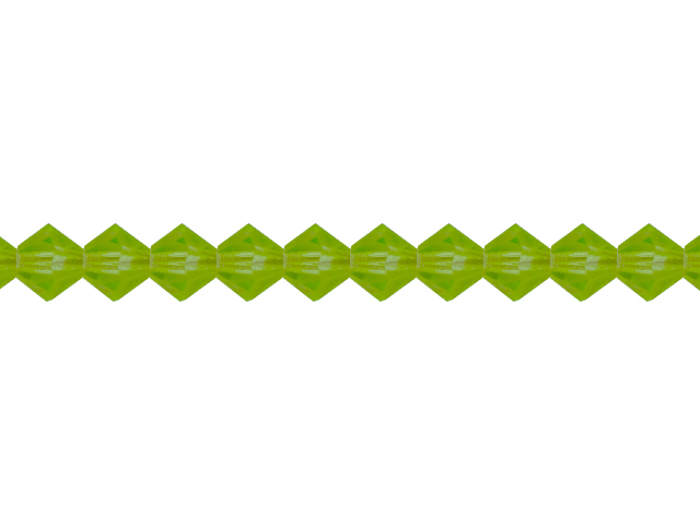 Preciosa : MC Bead 69-302 Rondell 5mm - Peridot (32pcs)