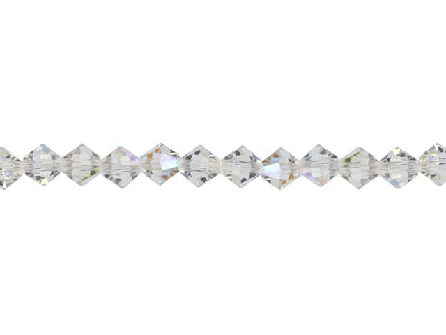 Preciosa : MC Bead 69-302 Rondell 6mm - Crystal AB (36pcs)