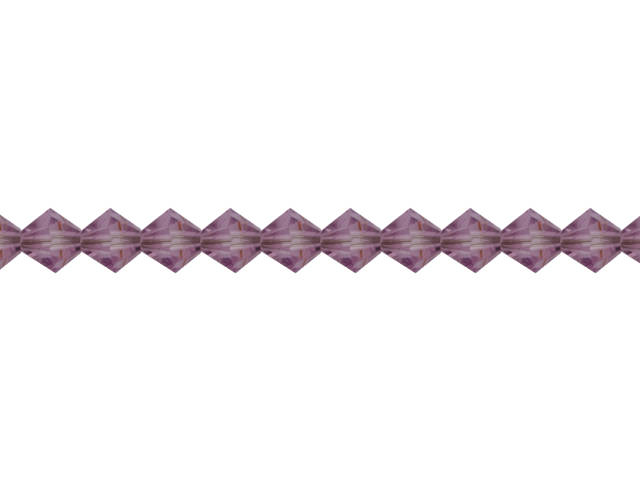 Preciosa : MC Bead 69-302 Rondell 6mm - Light Amethyst (36pcs)