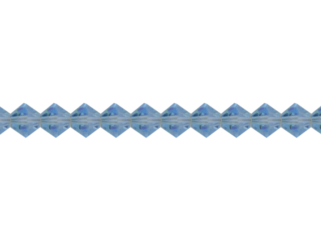 Preciosa : MC Bead 69-302 Rondell 6mm - Aqua AB (36pcs)