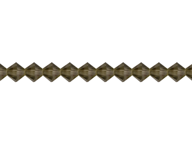 Preciosa : MC Bead 69-302 Rondell 6mm - Black Diamond (36pcs)