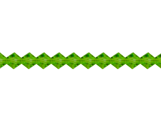 Preciosa : MC Bead 69-302 Rondell 6mm - Peridot (36pcs)