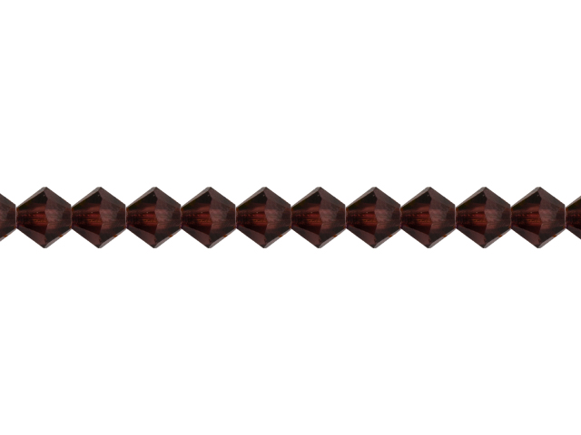 Preciosa : MC Bead 69-302 Rondell 6mm - Burgundy (36pcs)