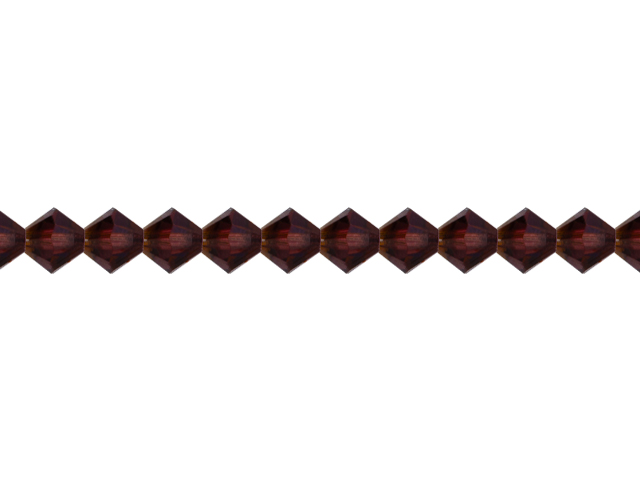 Preciosa : MC Bead 69-302 Rondell 6mm - Burgundy AB (36pcs)