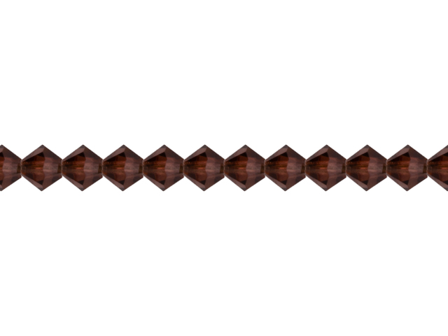 Preciosa : MC Bead 69-302 Rondell 6mm - Light Burgundy (36pcs)