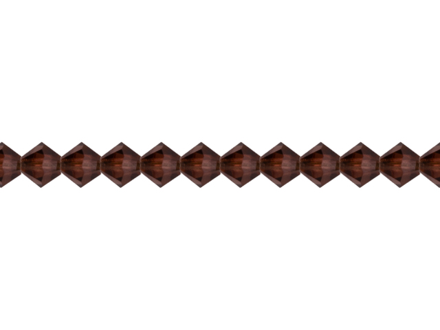 Preciosa : MC Bead 69-302 Rondell 6mm - Light Burgundy (36pcs)