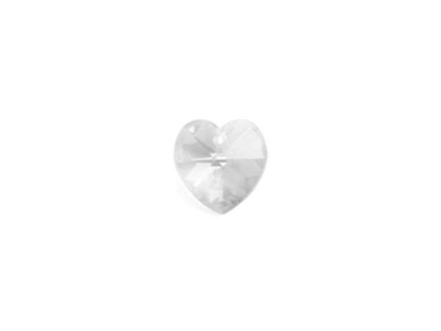 Preciosa : MC Pendant 68-301 Heart 10mm - Crystal (18pcs)