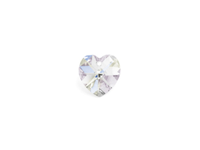 Preciosa : MC Pendant 68-301 Heart 10mm - Crystal AB (18pcs)