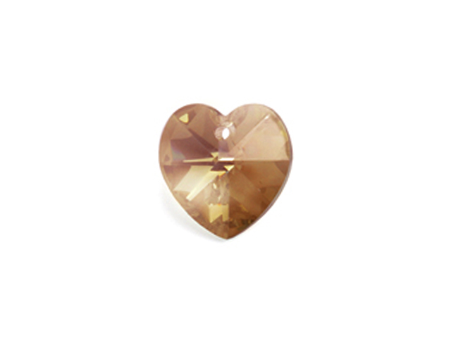 Preciosa : MC Pendant 68-301 Heart 14mm - Celsian Halfcoat (12pcs)