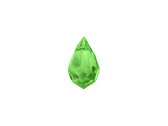 Preciosa : MC Drop 51-681 6x10mm - Peridot (18pcs)