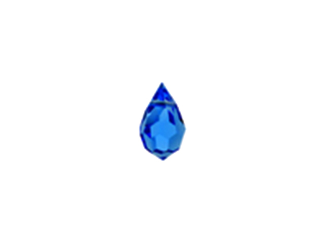 Preciosa : MC Drop 51-681 6x10mm - Sapphire (18pcs)